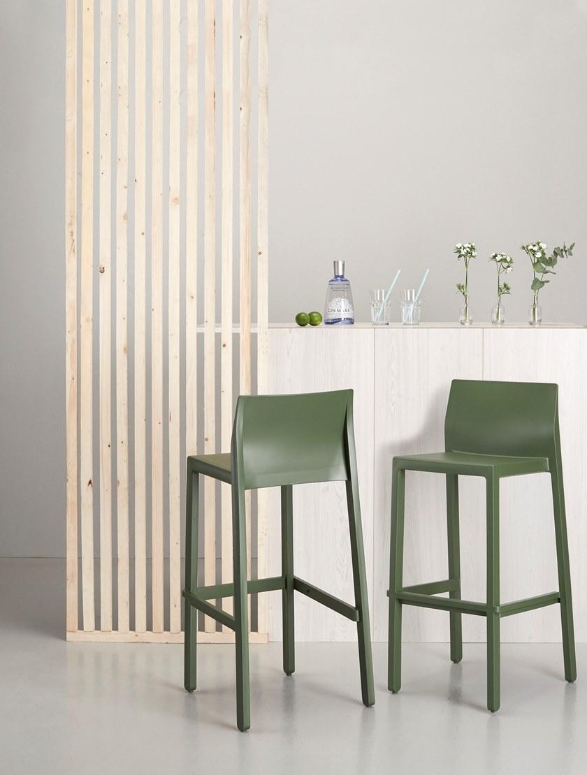 SCAB DESIGN Табурет из технополимера с подставкой для ног Kate sun-id-1438536 - Вид №5