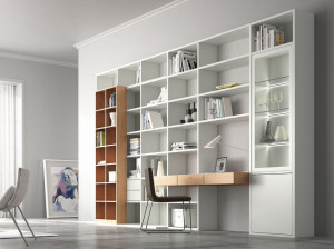 Книжный шкаф с письменным столом