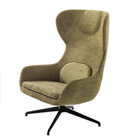 Myra 683 Кресло с вращающимся подлокотником, сиденье и спинка с мягкой обивкой, алюминиевая рама с 4 направлениями. Et al. Myra