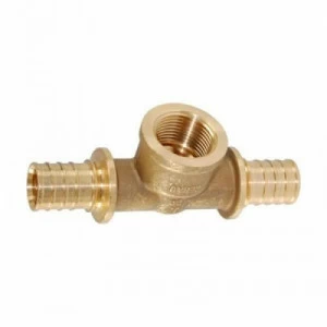 Тройник В надвижной бронза REHAU 25x3/4"x25