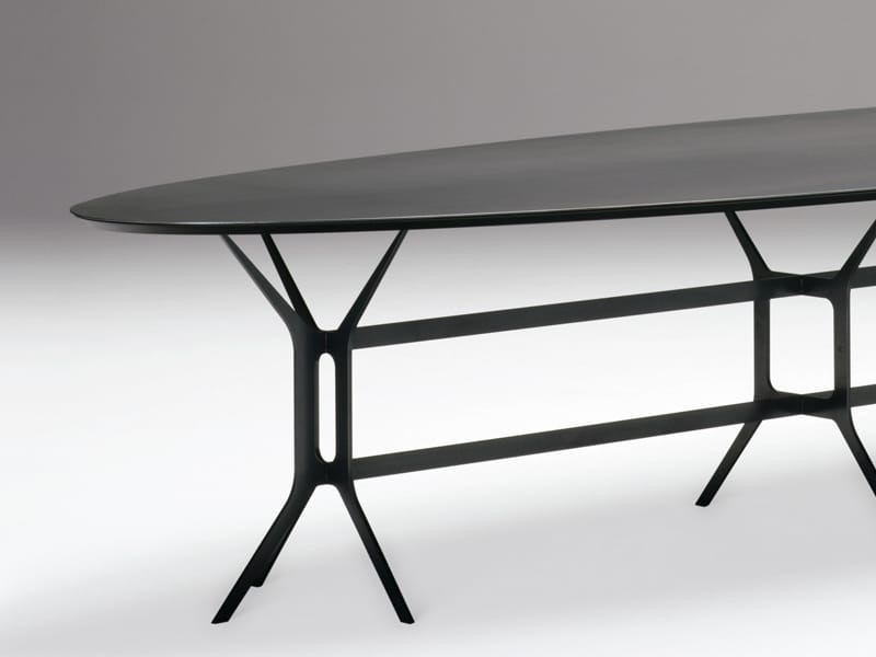 Металлический овальный стол YDF столы ARCH-00033737 - Вид №3