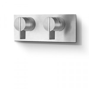 INS 202 Двухсторонний Смеситель И Дивертер Linki INSERT Сталь