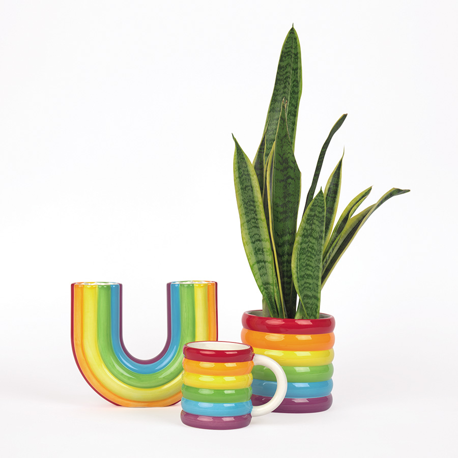 DYRAINPLPT Горшок цветочный rainbow Doiy  - Вид №4