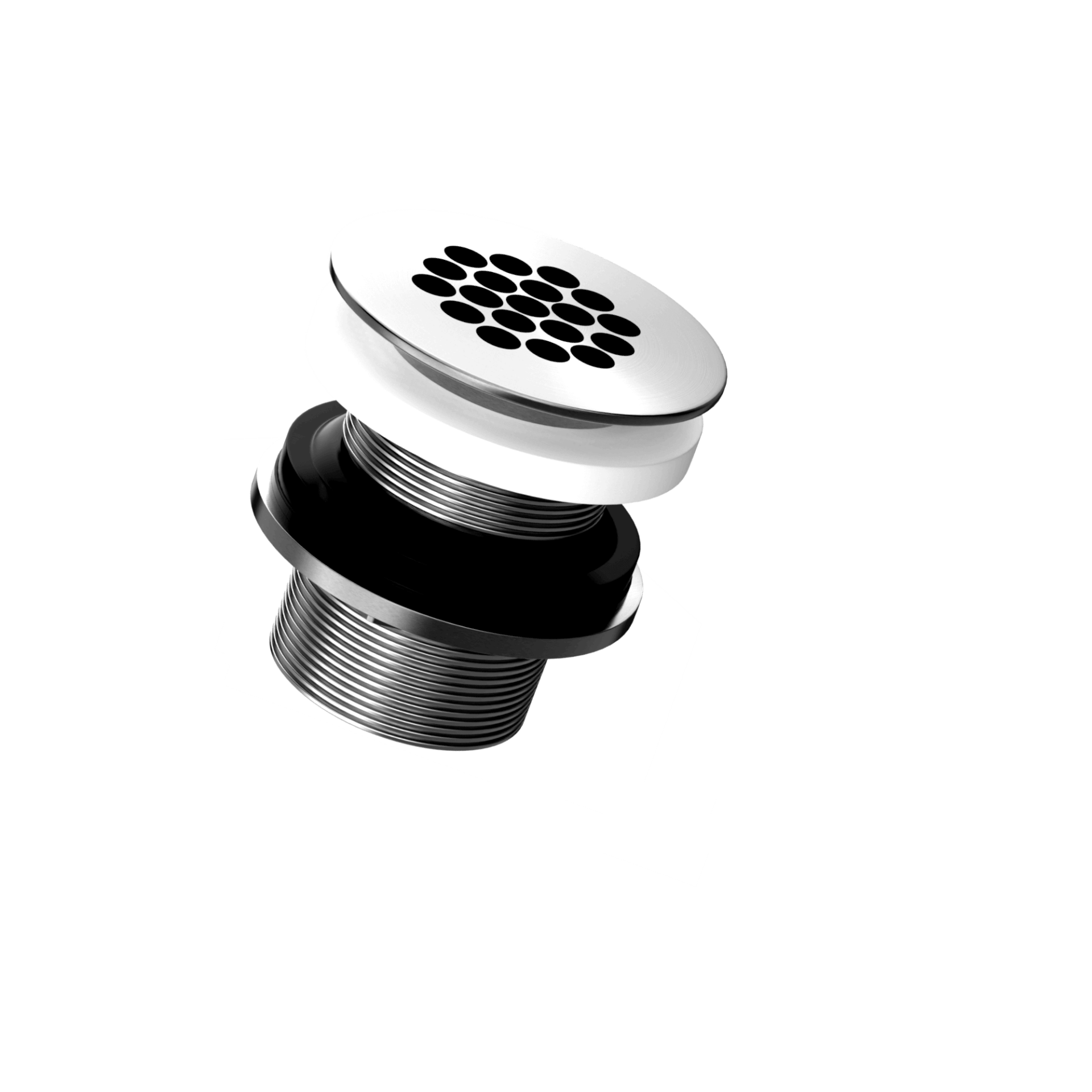 A857-B Слив для раковины из нержавеющей стали с прямым сливом Duten 