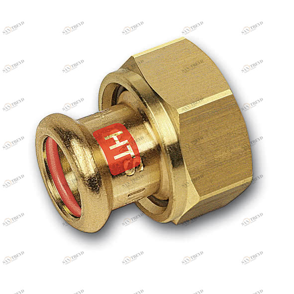 11335928112 SANHA 13359G пресс-фит. солн., бронза, разъемн.соед.с плоск.упл. 28x11/2 мм 