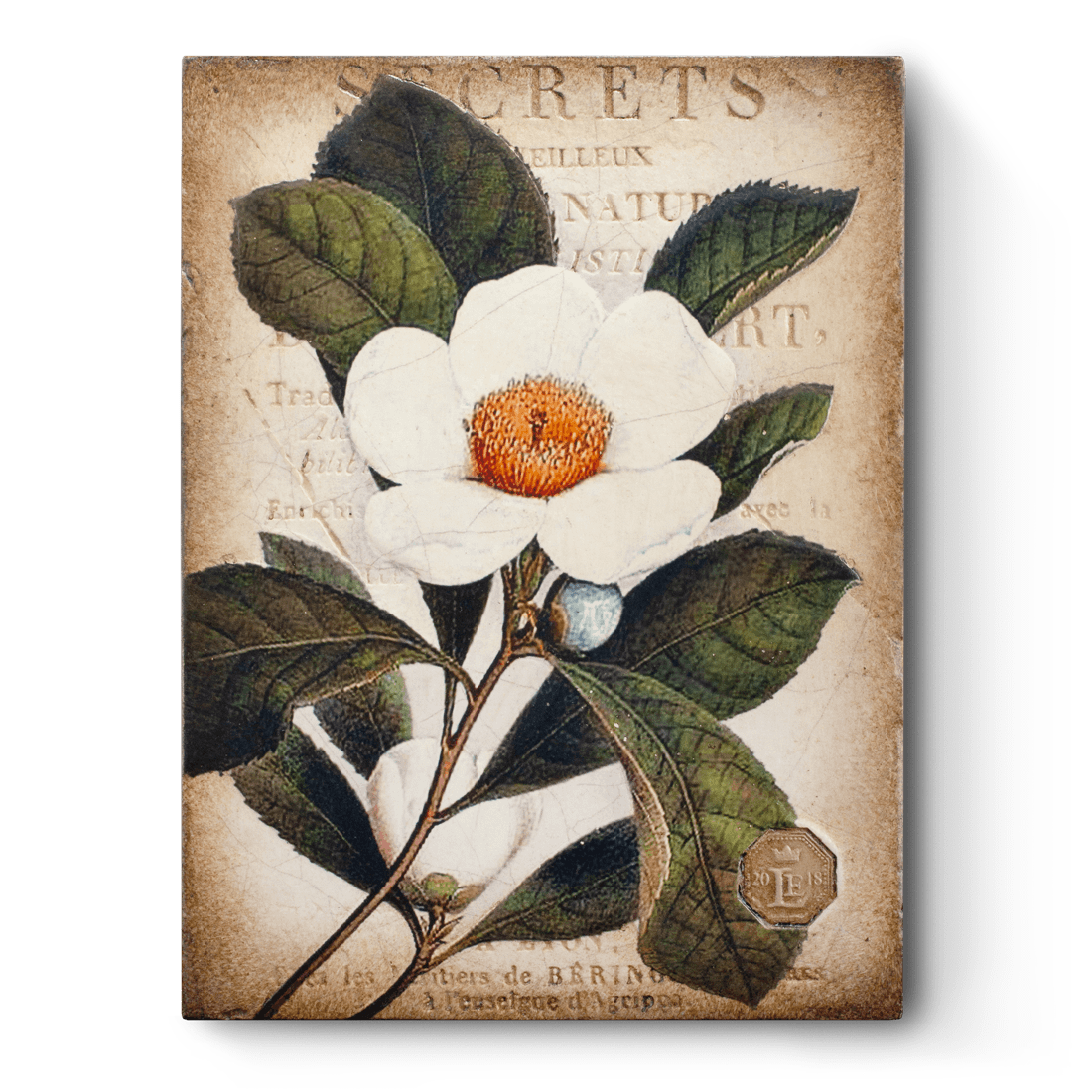 LE1817 Плитка-панно Limited Edition 15/20/3 гипс, ручная работа SID DICKENS Santreyd 