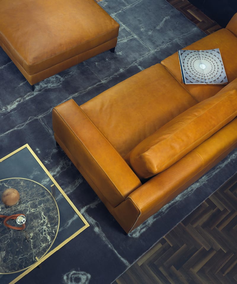 3-местный кожаный диван Borzalino Бен ARCH-00024119 - Вид №5