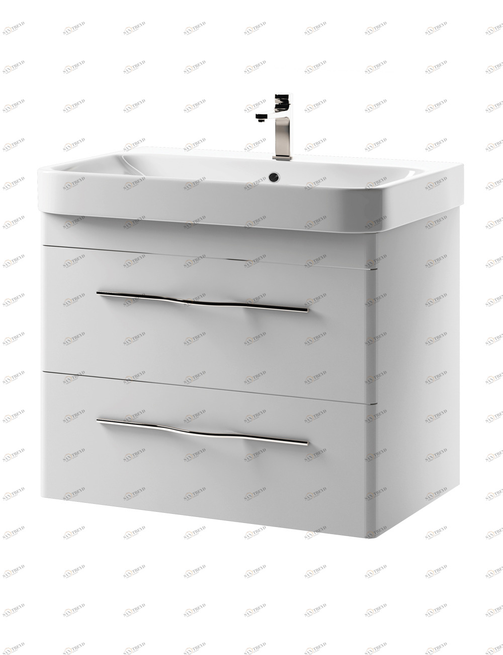 Тумба Roberta 800 графит (Олимпия)810⨉510⨉730 мм графит Santreyd sun-id-664514