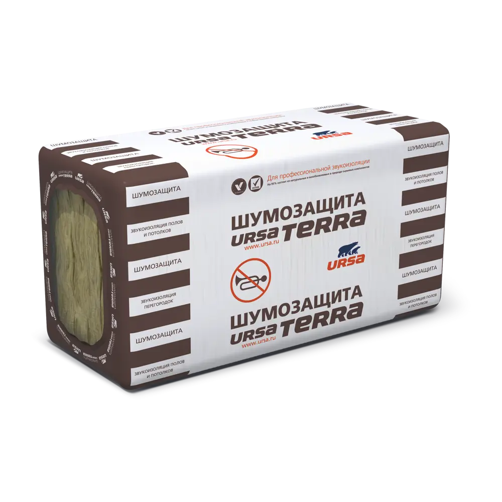 Звукоизоляция Ursa Terra 50 мм 7.62 м² STLM-2055230