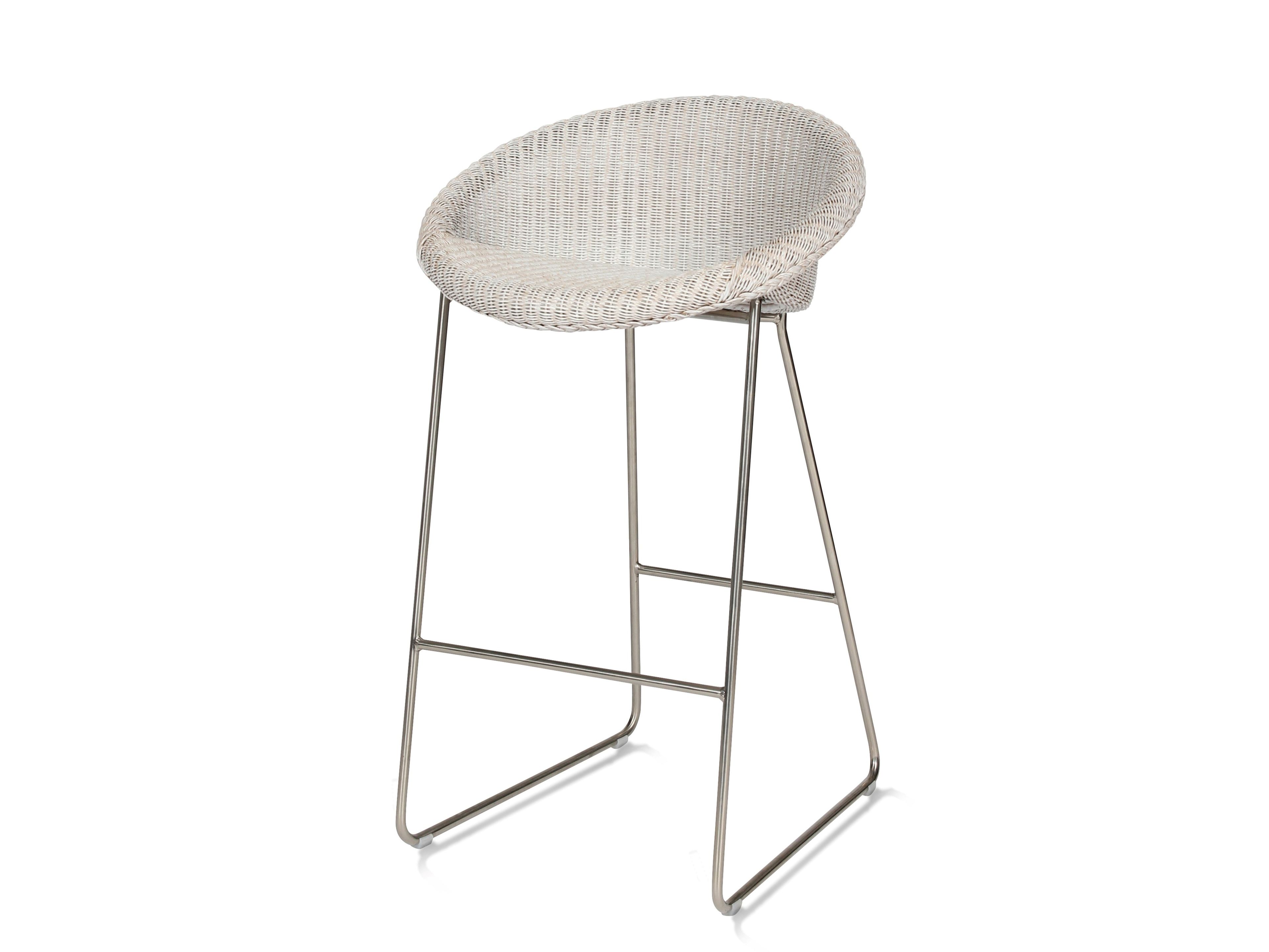 Высокий табурет в Lloyd loom с подставкой для ног Vincent sheppard Джо ARCH-00048248 - Вид №6