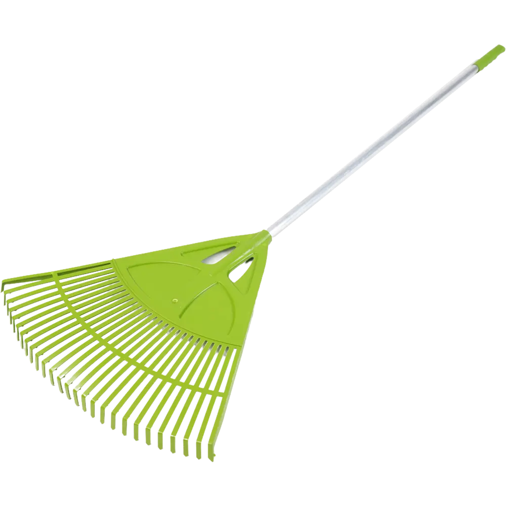 Грабли 27 зубьев 177 см пластик со стальным черенком ПАВЛОВСКАЯ ЗАРЯ STLM-2160049