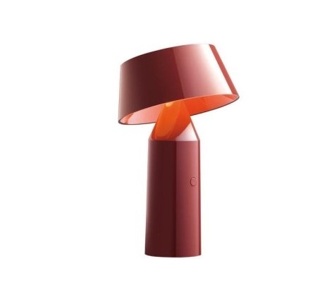 053687 Настольная лампа бордовая Marset Bicoca  - Вид №1