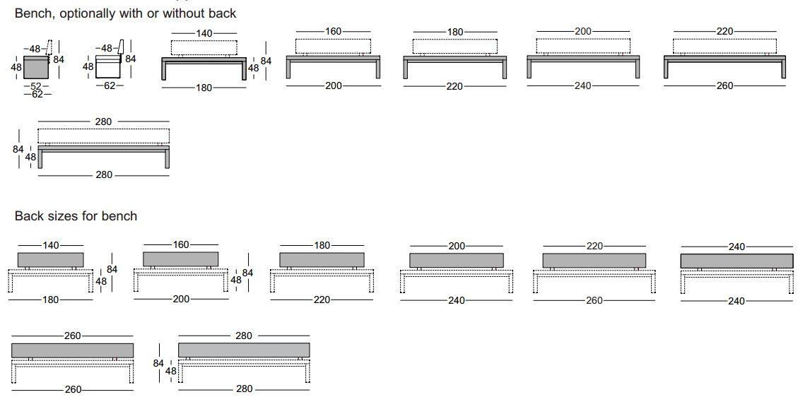 Rolf Benz Модульная скамейка из кожи Rolf benz 620 sun-id-1496735 - Вид №4