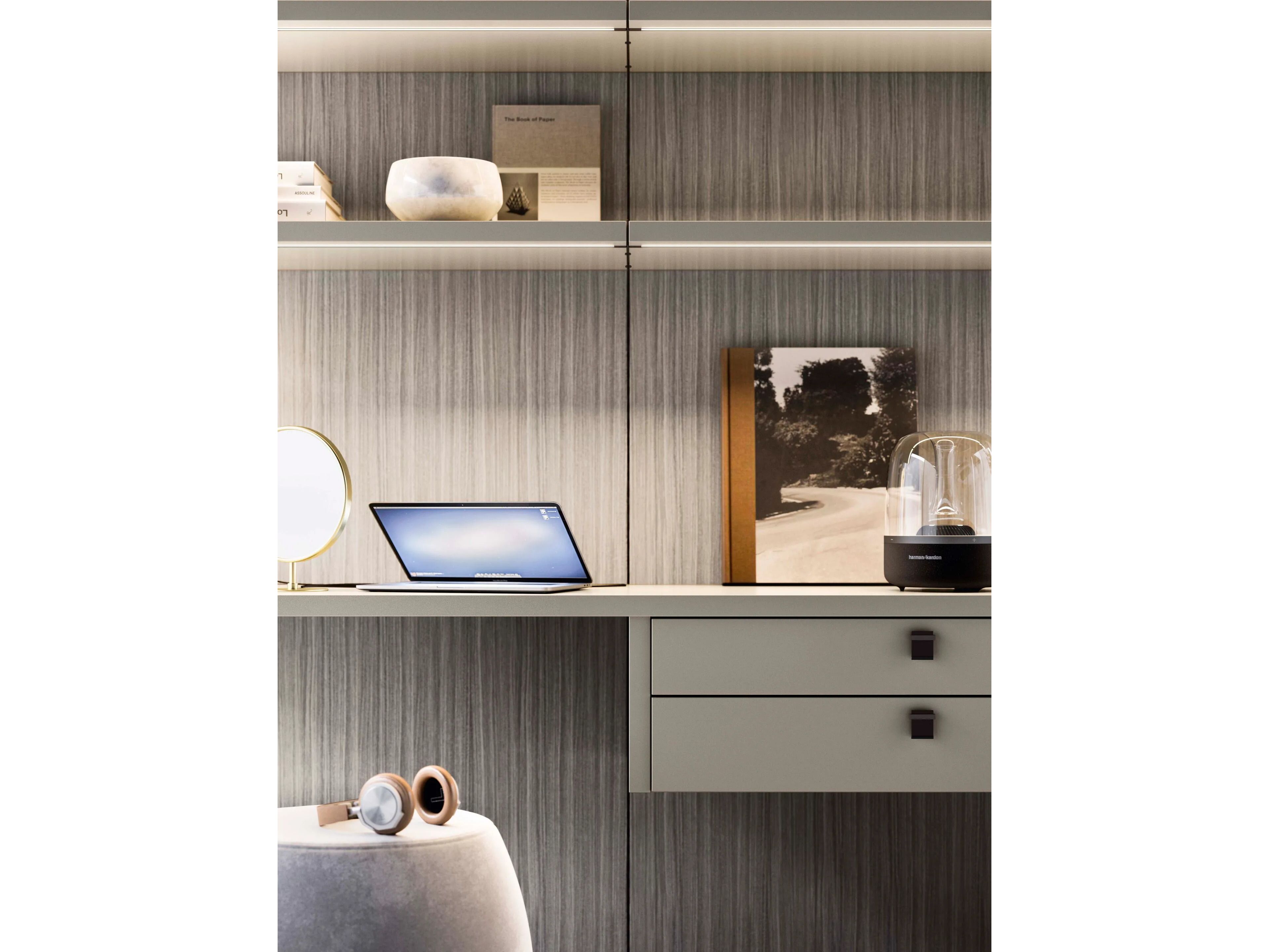 Деревянная секционная гардеробная Alf DaFrè STORE ARCH-00107618 - Вид №14