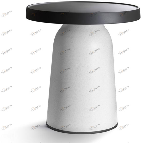 TOOU Высокий круглый столик Thick top To-1830/to-1835