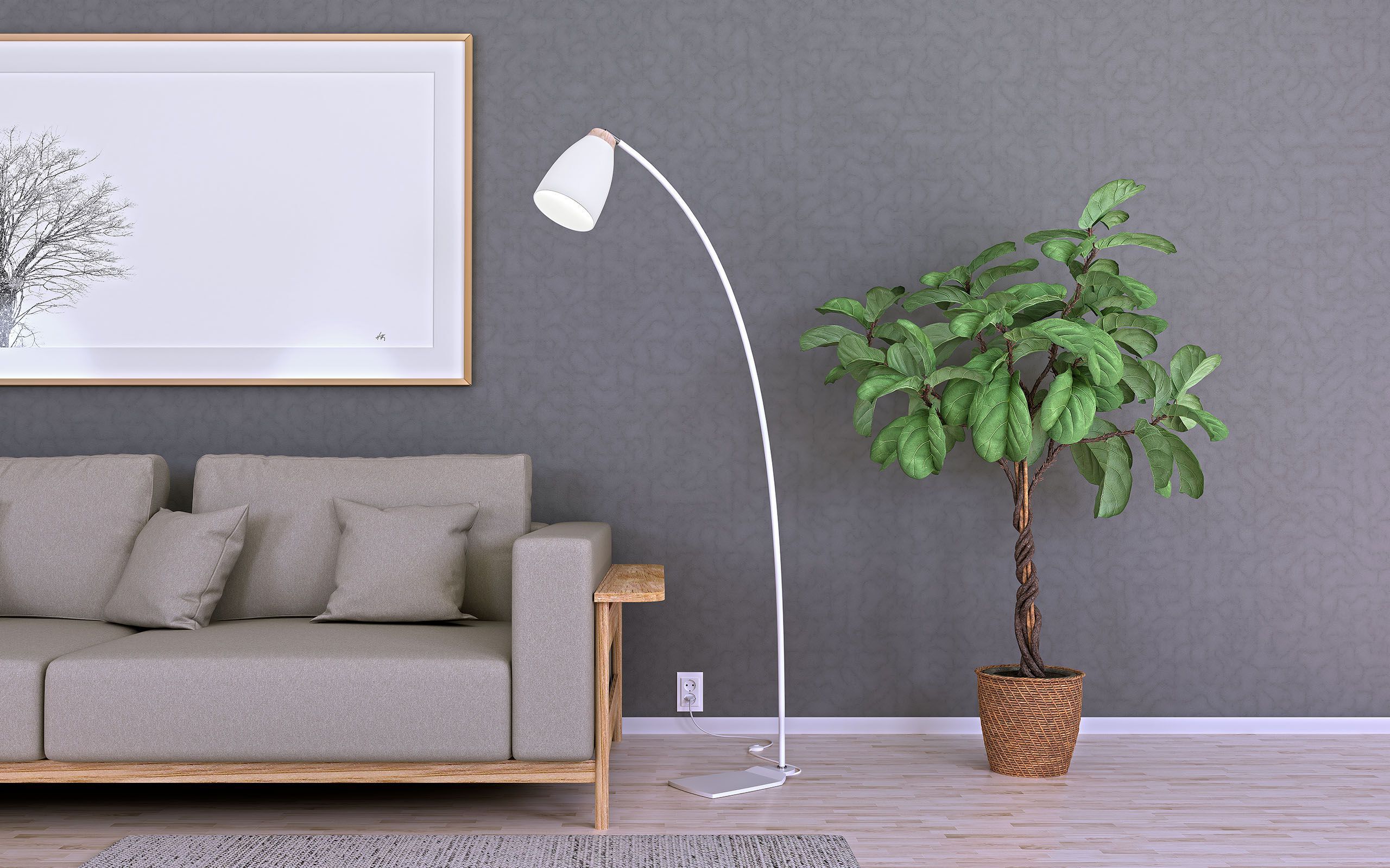 Регулируемая напольная лампа Valaisin Grönlund Хьюстон ARCH-00147695 - Вид №6