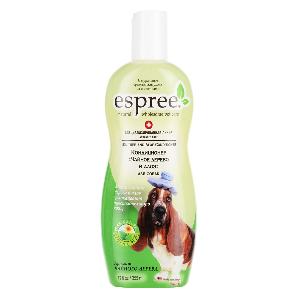 ПР0009602 Кондиционер для собак AC Tea Tree & Aloe Conditioner Чайное дерево и алоэ 355 мл ESPREE 