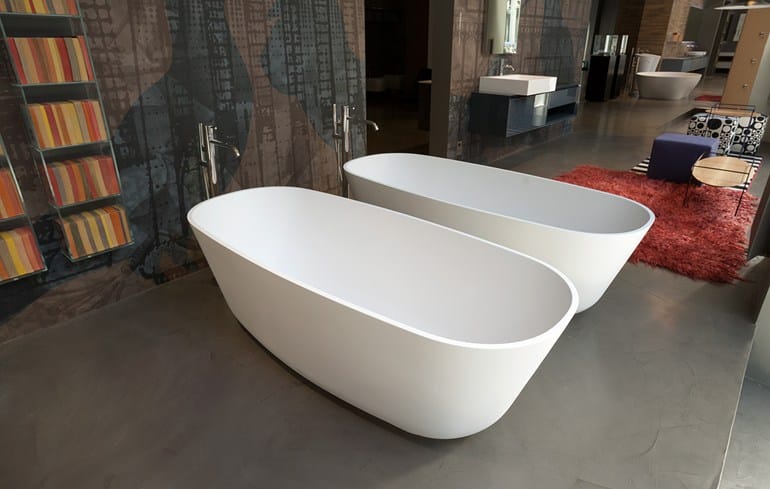 Овальная ванна Cristalplant® Antoniolupi BAÌA SMALL ARCH-00039093 - Вид №2
