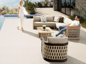 Гостиная сад ТИК и ткань набор