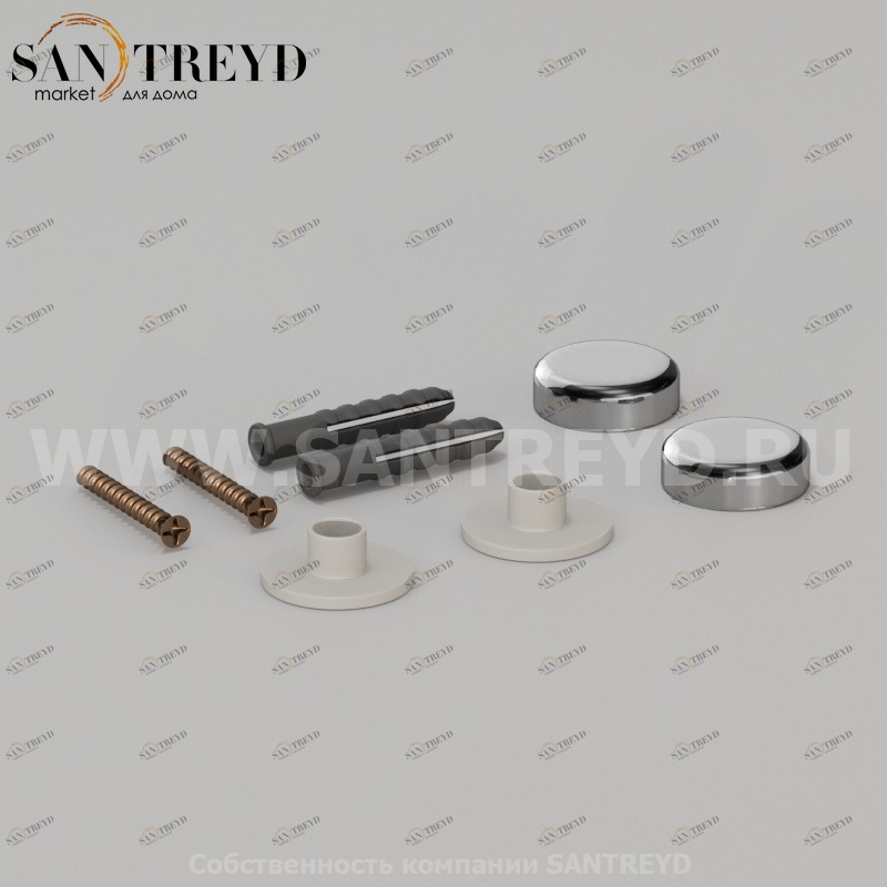 FI001 Комплект винтов для навесных унитазов и биде см Globo ACCESSORIES Италия Ceramica Globo