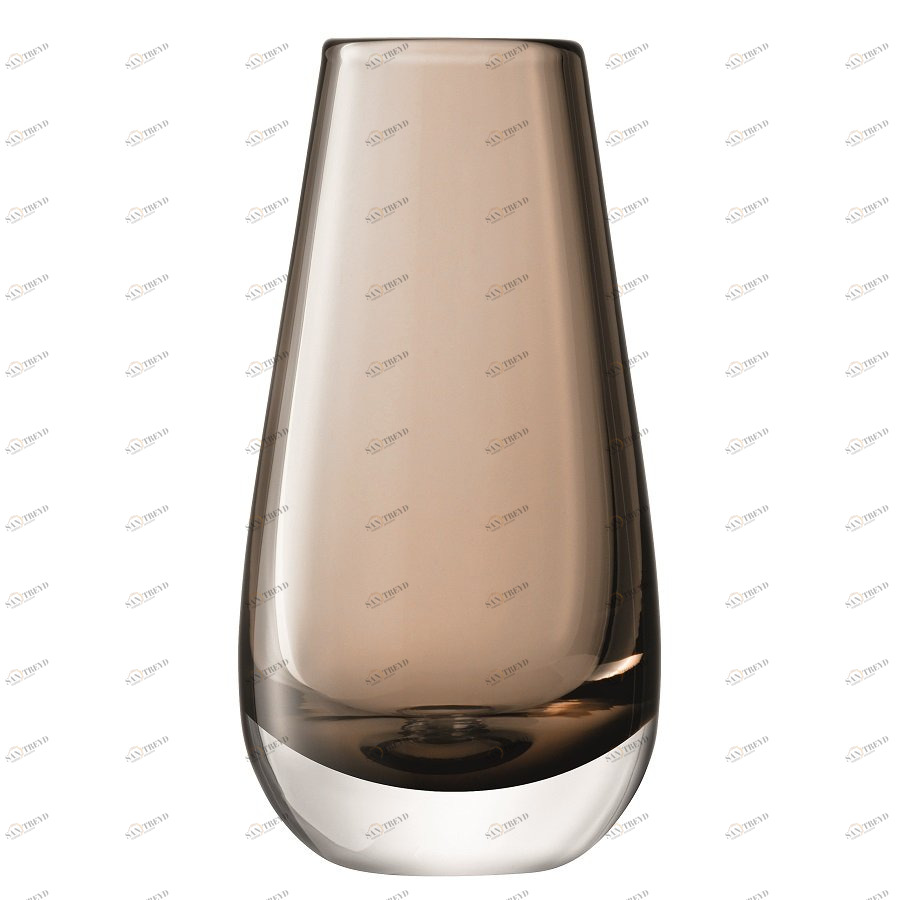 Ваза стеклянная в форме бутона мока 14 см Flower Colour LSA INTERNATIONAL - 253430 Коричневый 