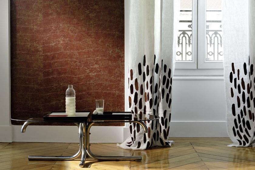 Élitis Моющиеся виниловые обои с эффектом кожи Anguille big croco legend sun-id-1381238 - Вид №2