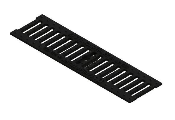 Решетка водоприемная Basic РВ-10.14.50 щелевая чугунная ВЧ, кл.С 20303 ГеоПластБорд GPBST-228