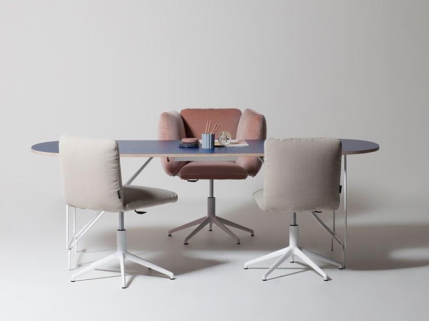 Manerba Стол / стол для переговоров из дерева Litta sun-id-1372123 - Вид №6