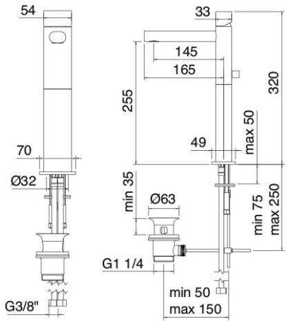 Rubinetterie Treemme Pao  6118-6112  - Вид №3