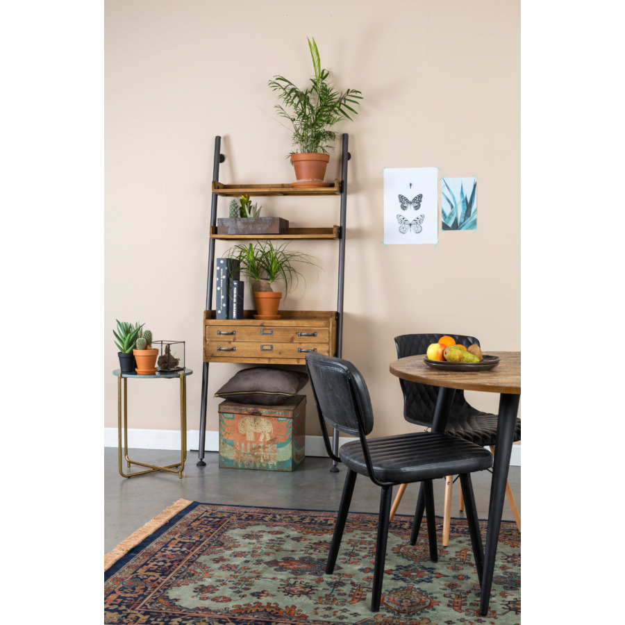 Стул Jake Worn коричневый White Label Living 1100261 - Вид №2