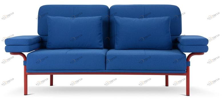 Adrenalina 2-местный тканевый диван Leo sun-id-1369248