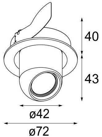 Modular Lighting Instruments Полувстраиваемый светодиодный светильник sun-id-1495975 - Вид №10