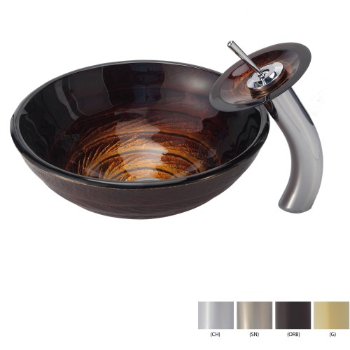 C-GV693-19mm-KGW1700 Накладная раковина на столешницу  прямоугольная Krausru  - Вид №8