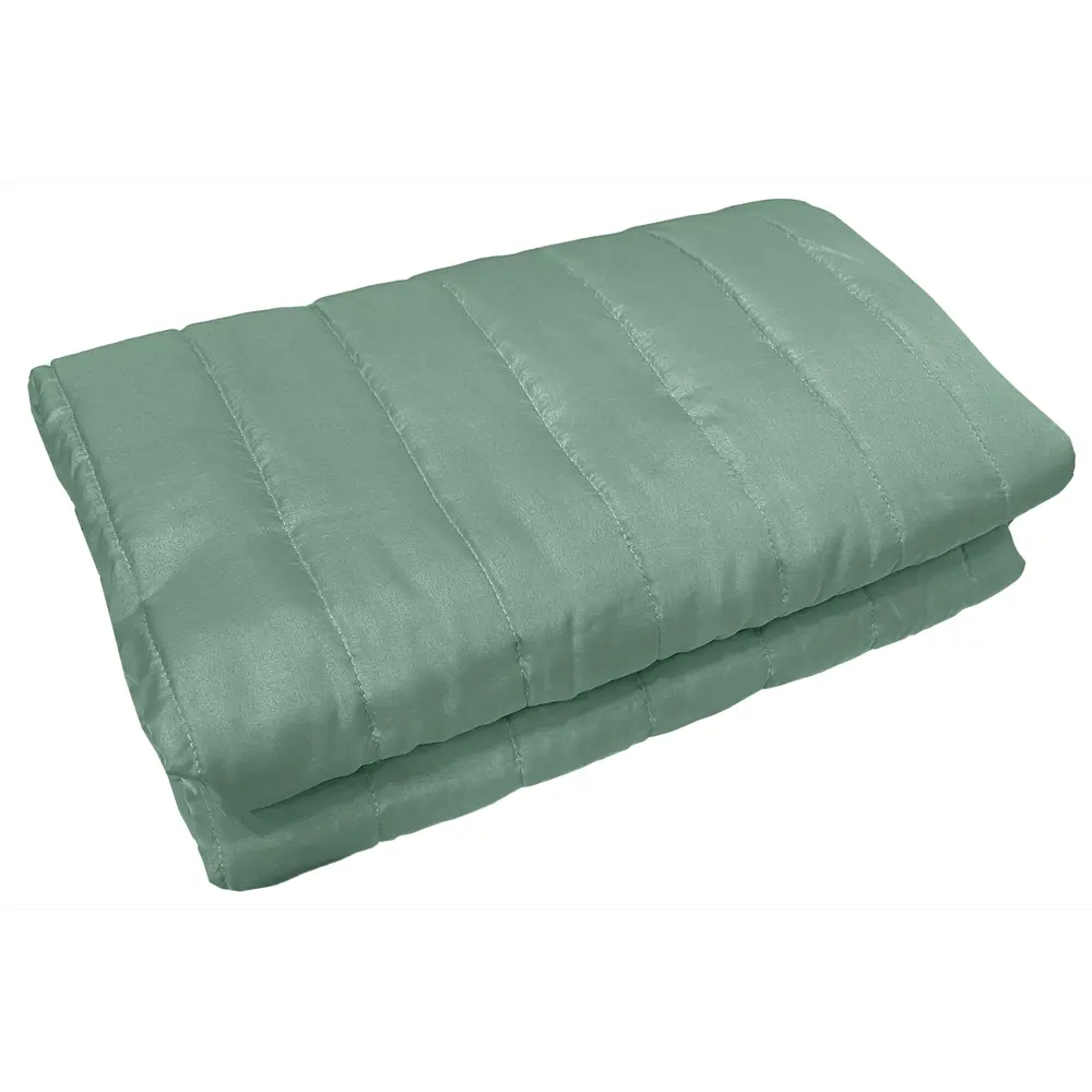 Santreyd Покрывало Анды - двустороннее стеганое зеленое 180x215 см 88024176 STLM-0076576