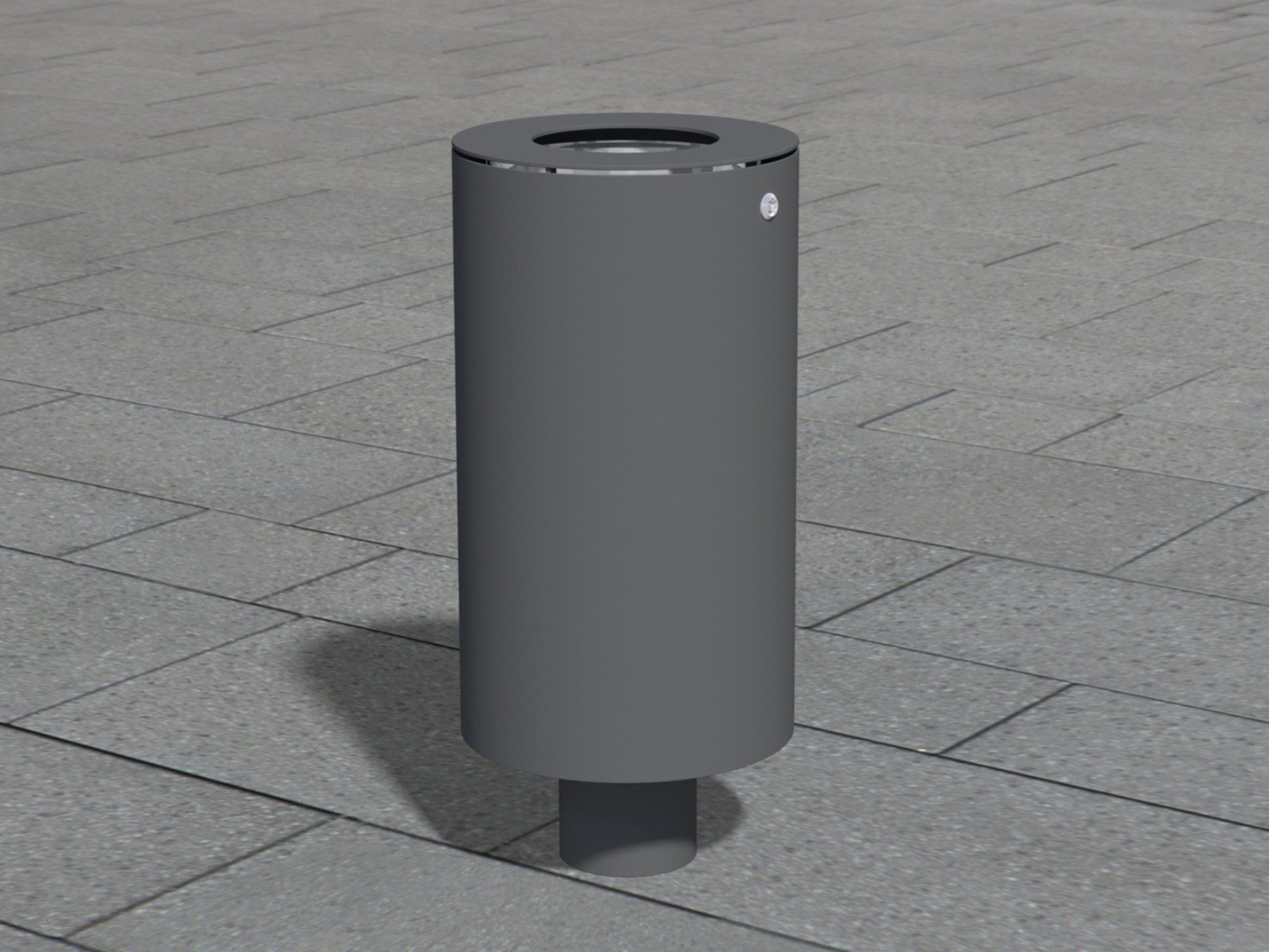 Нержавеющая сталь открытый мусорный бак BENKERT BANKE мусорное ведро ARCH-00063130