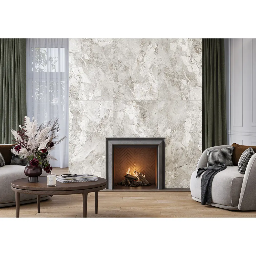 Глазурованный керамогранит Alma Ceramica Landstone 40 60x120 см 1.44 м² матовый цвет бежевый 89458835 STLM-2206375