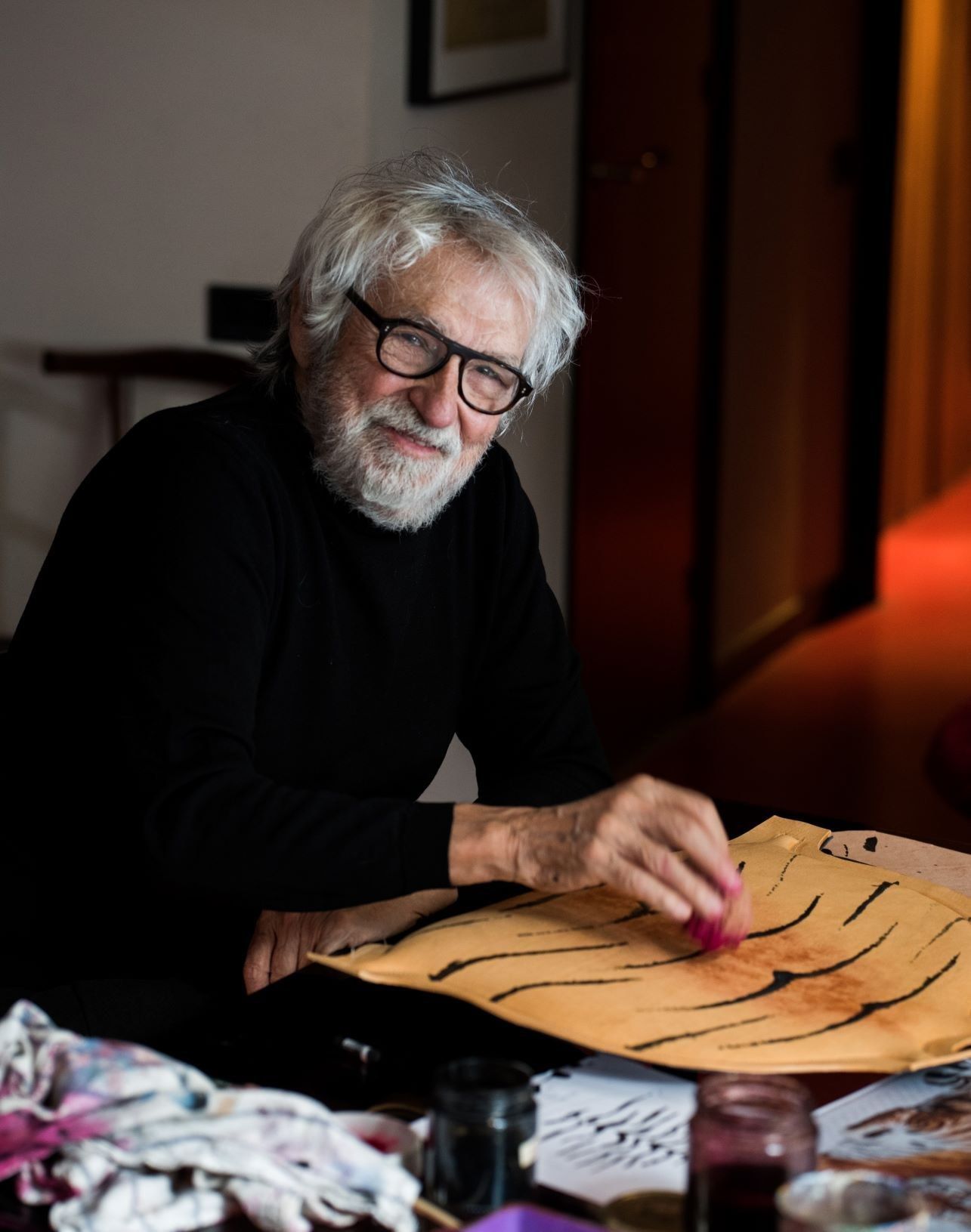 Стул из ясеня с подлокотниками и встроенной подушкой BD Barcelona Гаулино ARCH-00065731 - Вид №11