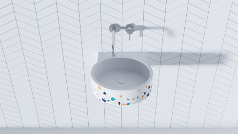 WB-618 Раковина из бетона BET-ON BetOn 