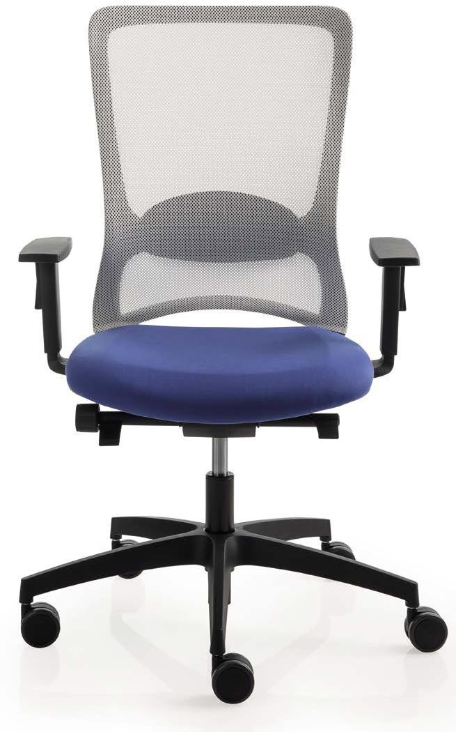 Luxy Сетчатое офисное кресло на 5 спиц с подлокотниками на колесиках Pop sun-id-1393731 - Вид №4