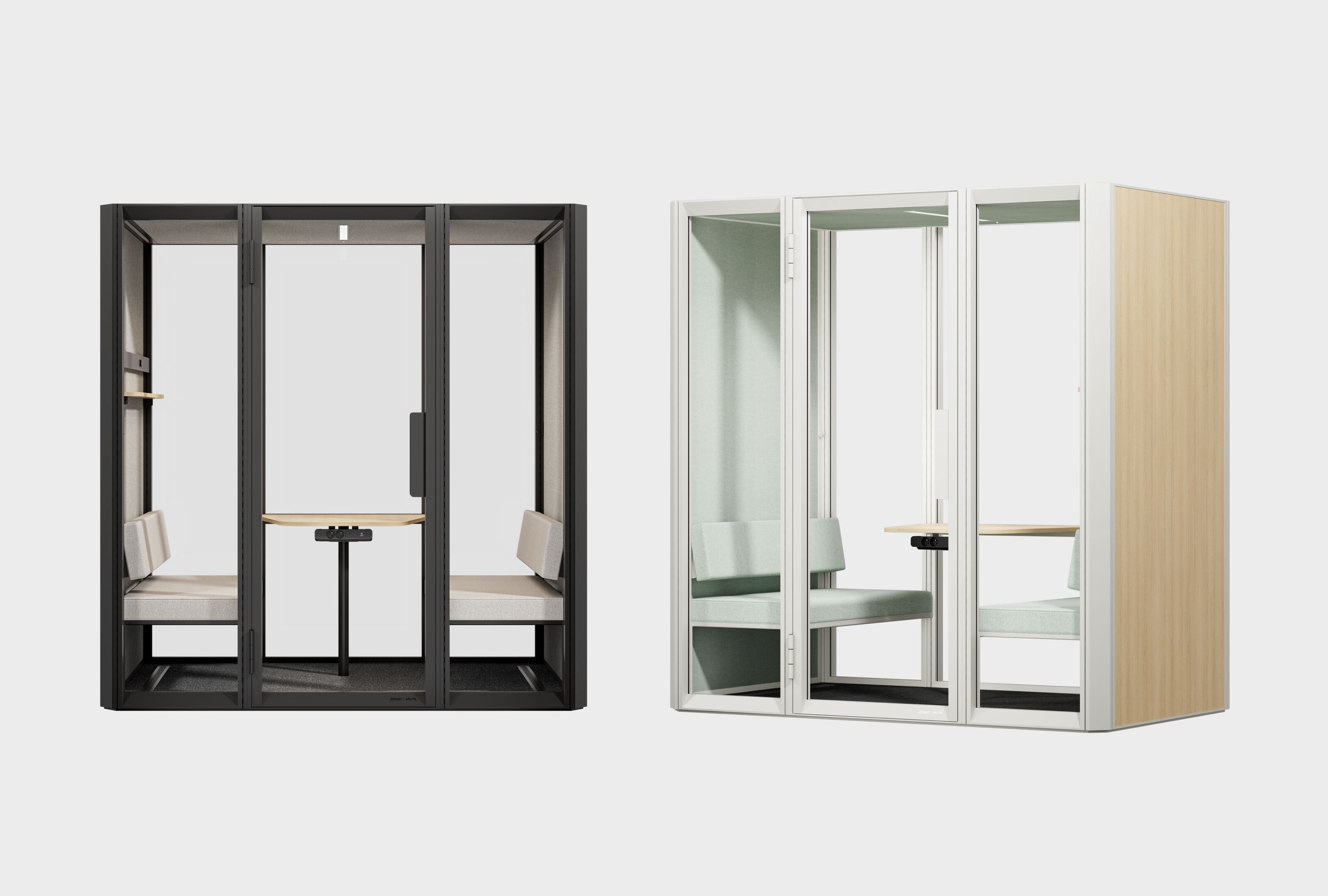 Многосторонняя акустическая офисная кабина со встроенным освещением Mute Jetson ARCH-00111899 - Вид №1