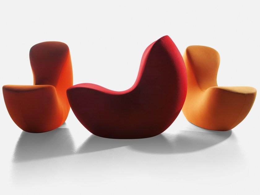 La Cividina Мягкое кресло, обитое микрофиброй или тканью Nautile sun-id-1480526 - Вид №1