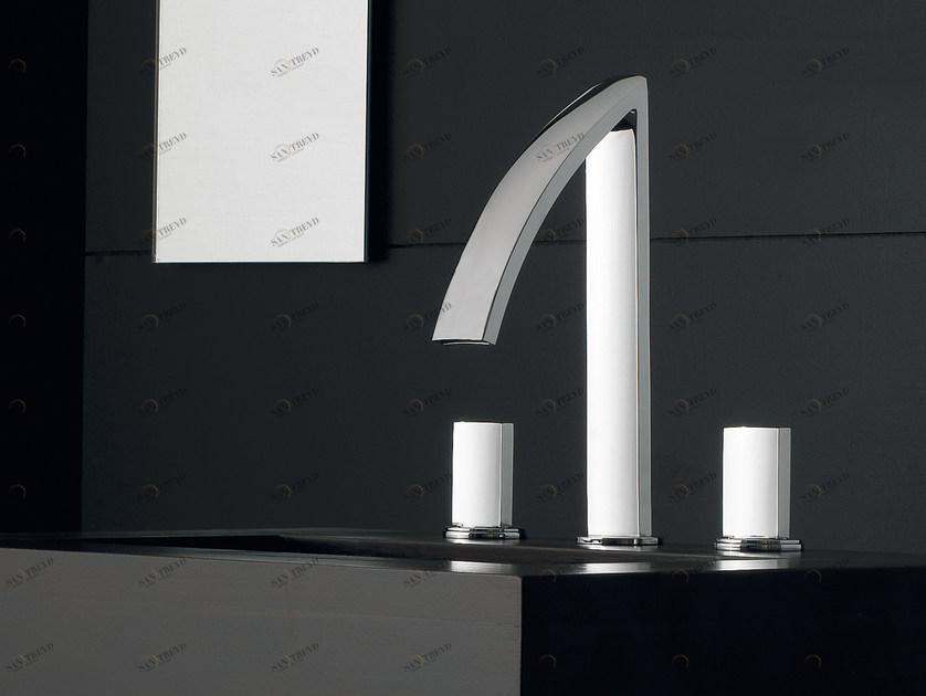 ZAZZERI Смеситель для раковины на 3 отверстия Moon sun-id-1364740