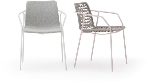 Billiani Кресло из ткани с подлокотниками Sey 690 - Вид №2