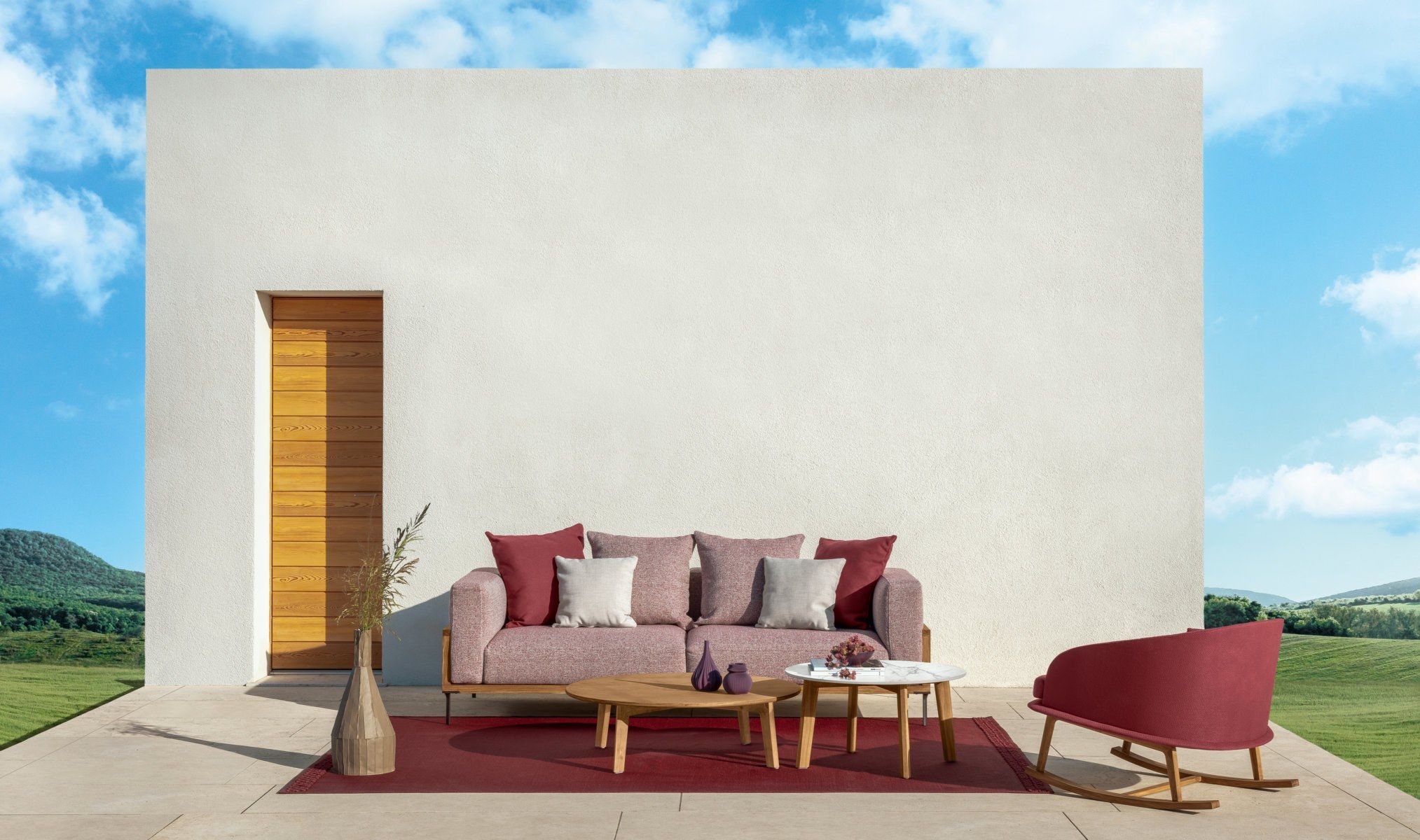 3-местный диван Talenti КлеоСофт-дерево ARCH-00062957 - Вид №2