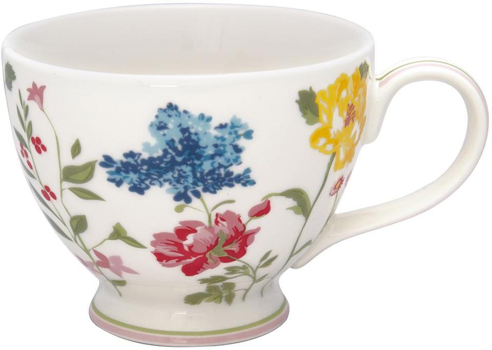 Чайная чашка Thilde white 400 мл Greengate STWTECTHL0106