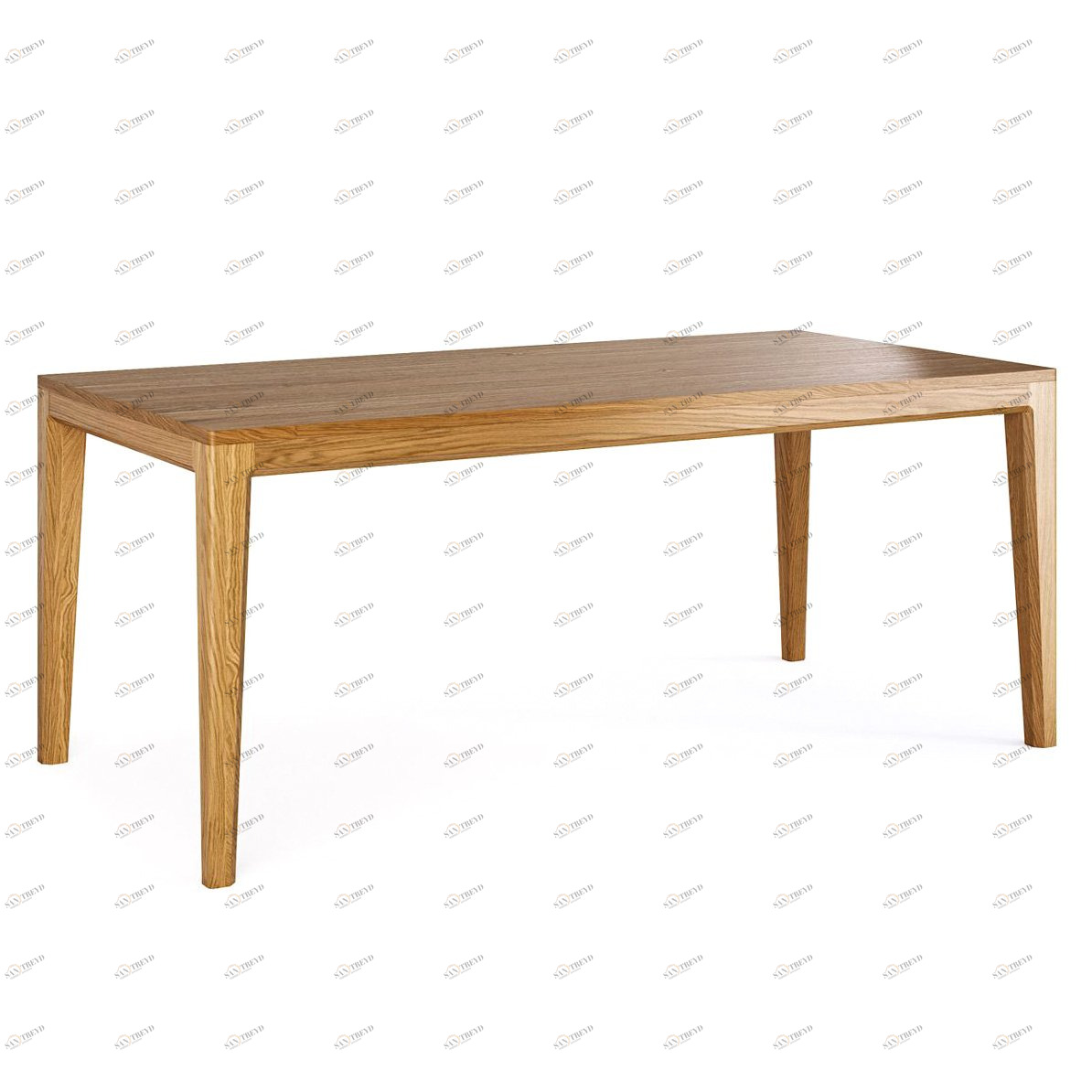 Обеденный стол прямоугольный натуральный дуб 180 см Mavis THE IDEA  210060 Бежевый 