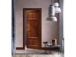 Классический стиль твердой древесины двери