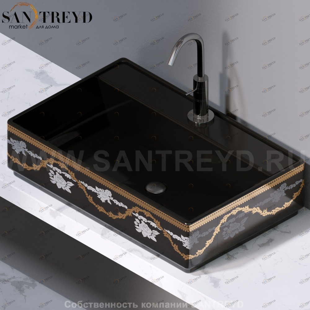 L621470G Накладная раковина на столешницу  прямоугольная A. e T. Italia Fly AeT ITALIA