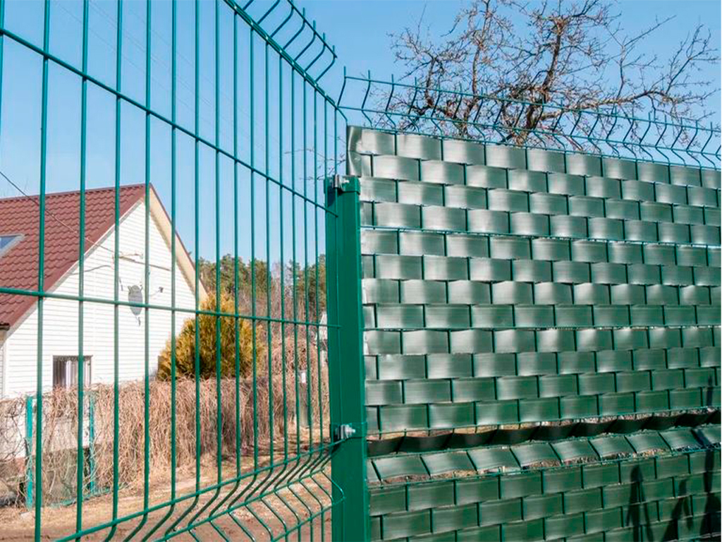 Заборная лента зелёная 55 мм Геопластборд GPBST-174 - Вид №7