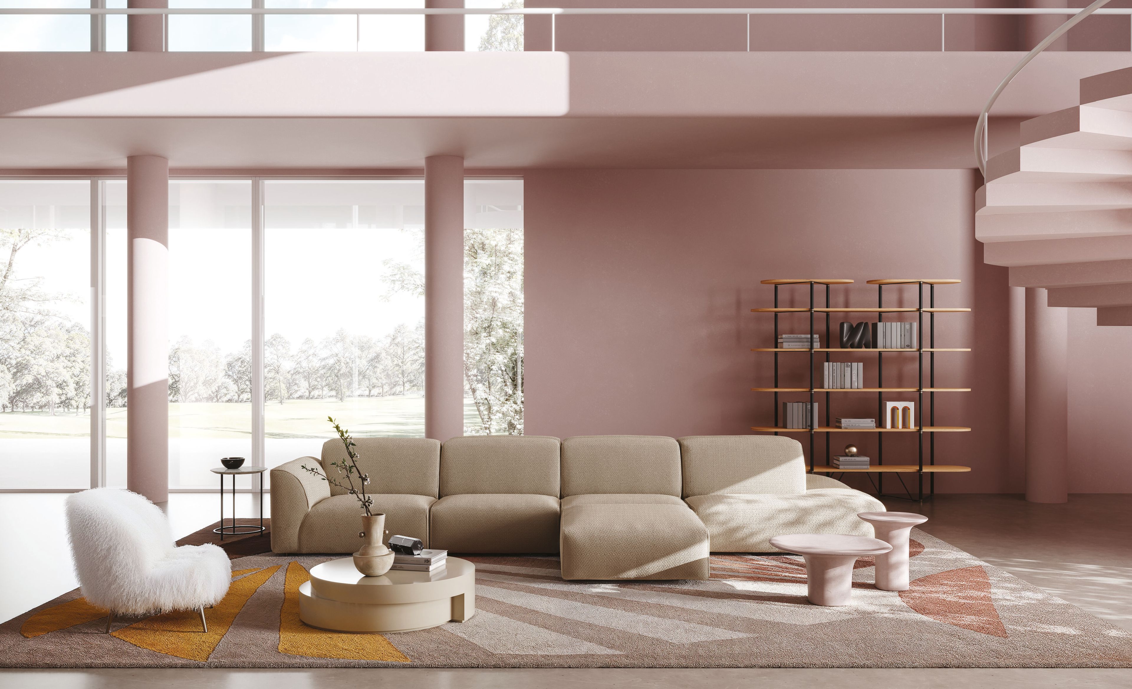 5-местный съемный тканевый диван Casamilano BOTERO 24 ARCH-00111697 - Вид №8